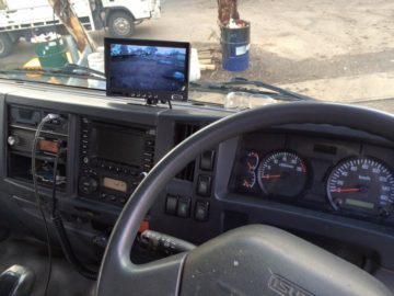 Truck & Heavy Machinery reverse camera monitor Installations