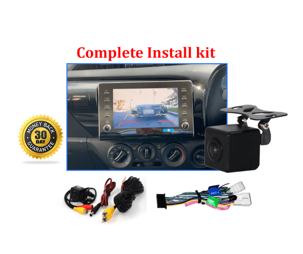 Reverse Camera NTSC Kit to suit Toyota Hilux Factory Screen 2020-2021