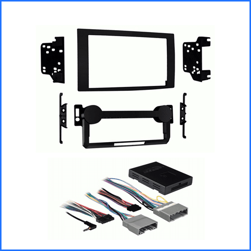 Jeep Grand Cherokee 2005-2008 WH Head Unit Installation Kit AMPLIFIED