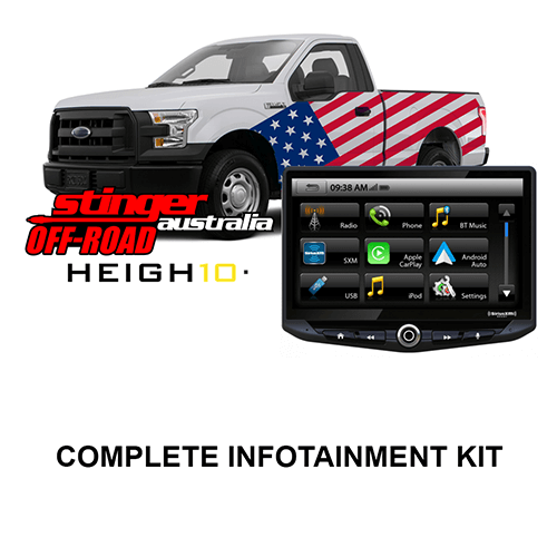 Ford F-Series Stinger HEIGH10 Infotainment Kit