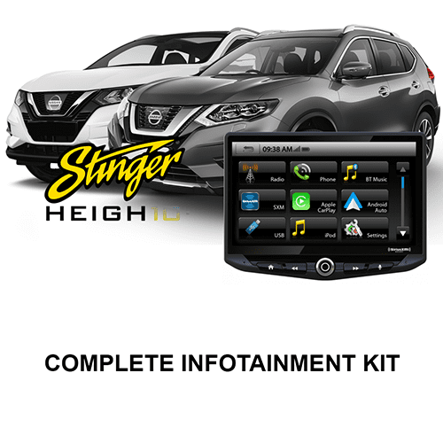 Nissan Qashqai / X-Trail Stinger HEIGH10 Infotainment Kit