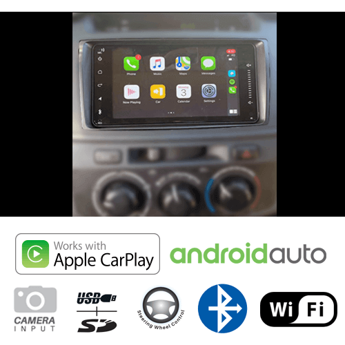 To Suit Toyota, Plug and Play 7″ Android Stereo Upgrade