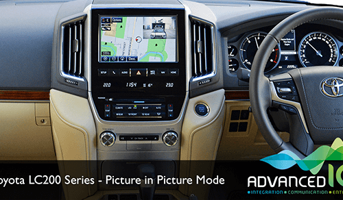 Toyota Landcruiser 200 VX & Sahara Caravan/Trailer Camera Interface (1409-3)