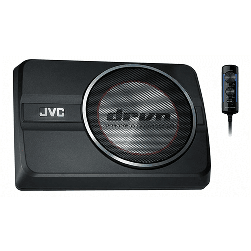 JVC CW-DRA8 8″ Compact Powered Subwoofer