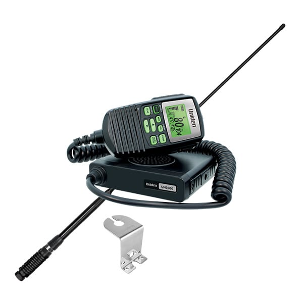 UNIDEN UH5060VP MINI COMPACT UHF WITH REMOTE SPEAKER MIC VALUE PACK