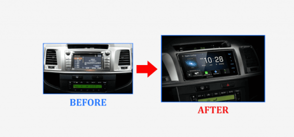 Kenwood DDX920WDABS Car Stereo Upgrade To Suit Toyota Hilux 2014 to 2015