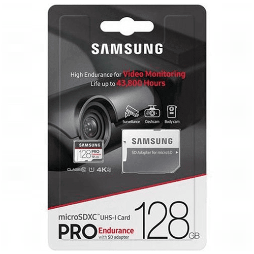 Samsung Pro Endurance 128GB MLC SD card