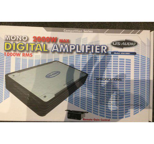 US Audio 2000W Digital Amplifier