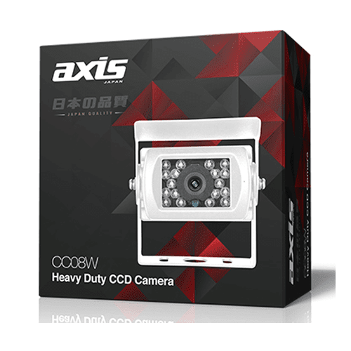 Axis White Heavy Duty Ccd Camera (CC08W)