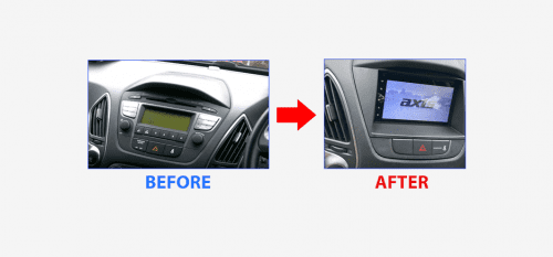 Car Stereo Upgrade for HYUNDAI ix35 2010-2015 (LM) – AMP
