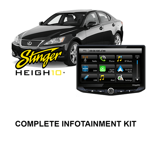 Stinger HEIGH10 Infotainment Kit to suit Lexus IS 2006-2015