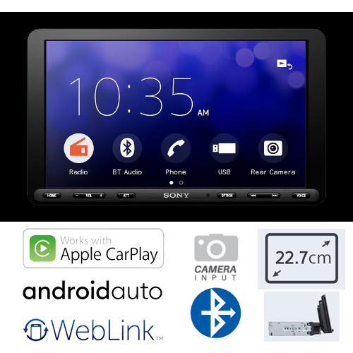 Sony XAV-AX8000 Apple CarPlay & Android™ Auto Head Unit