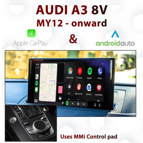 Audi A3 8V DIAL – Apple CarPlay & Android Auto Integration