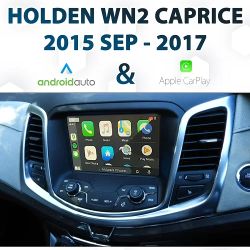 Holden WN Series II Caprice 2015-2017 – Apple CarPlay & Android Auto Integration