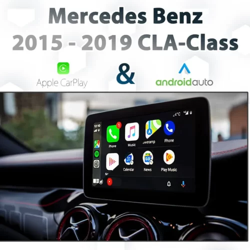 Mercedes Benz C117 CLA-Class 2015-2019 Apple CarPlay & Android Auto Integration