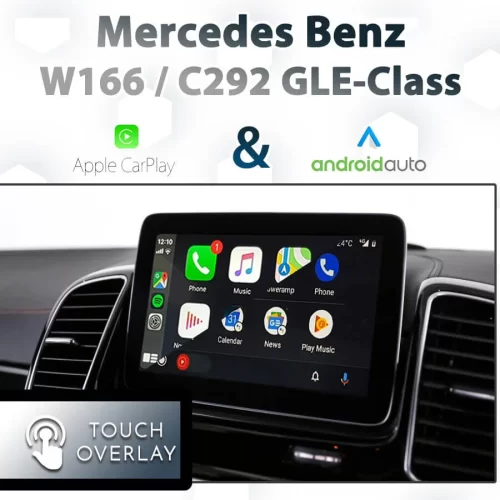 Mercedes Benz GLE-Class – Touch and Dial control Apple CarPlay & Android Auto Integration