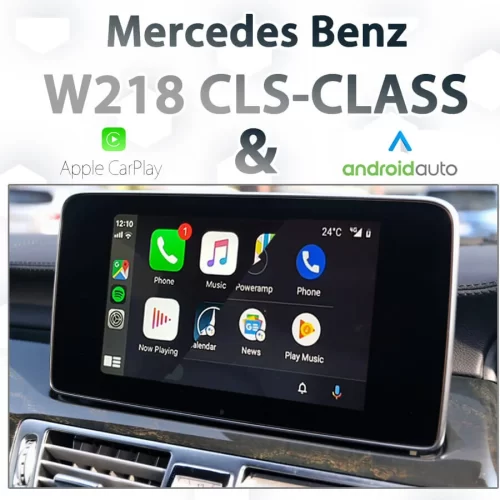 Mercedes Benz W218 CLS-Class – Apple CarPlay & Android Auto Integration