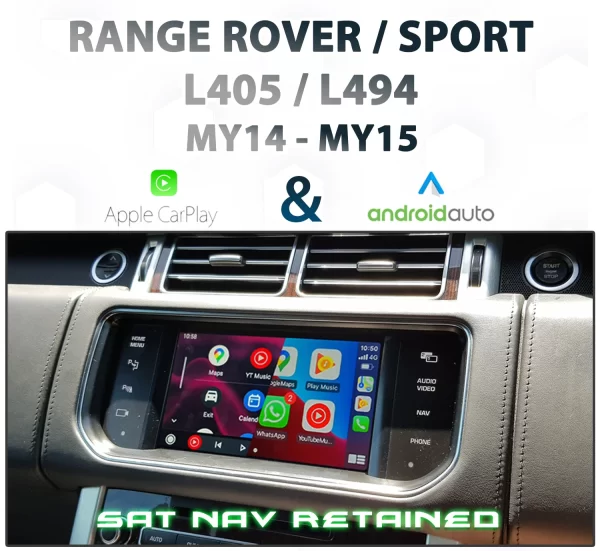[15] Range Rover / Sports – IAM2 Apple CarPlay & Android Auto Integration