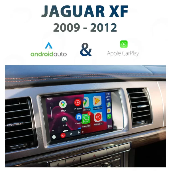 [2008-11] JAGUAR XF – Apple CarPlay & Android Auto Integration