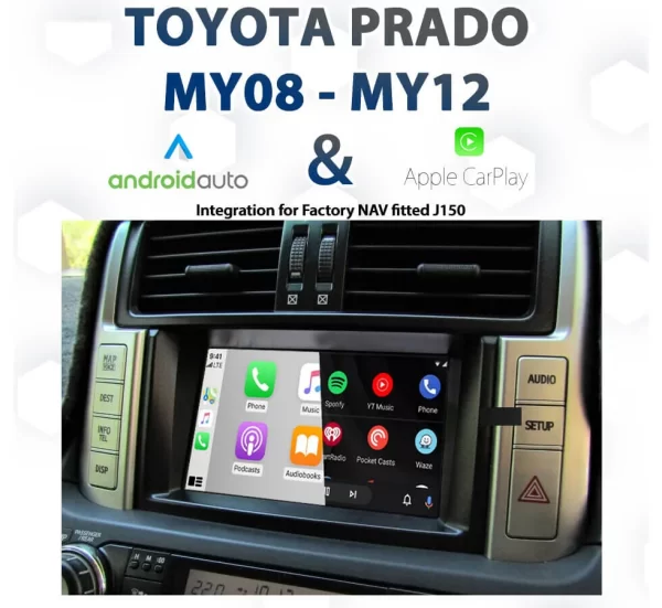 [2009-2012] Lexus IS XE20 – Apple CarPlay & Android Auto Integration