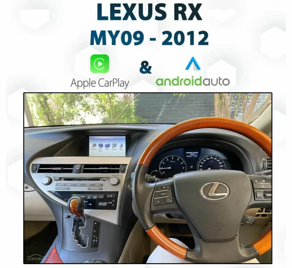 [2009-12] LEXUS RX AL10 – Apple CarPlay & Android Auto Integration