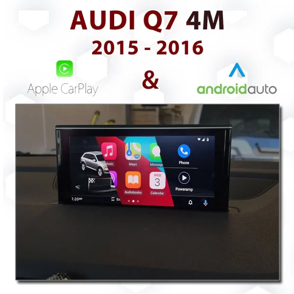 [2015-2016] Audi Q7 4M – Apple CarPlay & Android Auto Integration