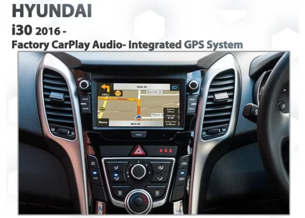 [2016-2018] Hyundai i30 Factory Audio Integrated GPS Navigation system
