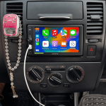 Nissan-Tiida-stereo-upgrade-apple-carplay
