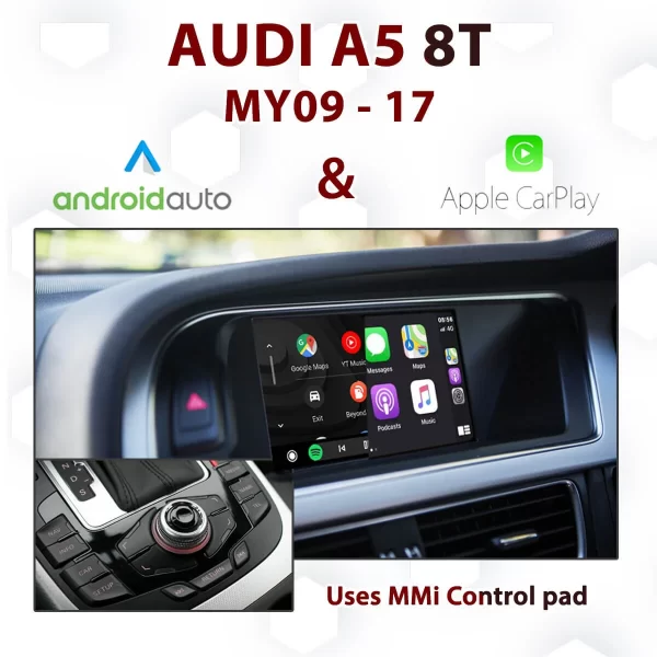 Audi A5 3G MMI High / Plus [DIAL] – Apple CarPlay & Android Auto