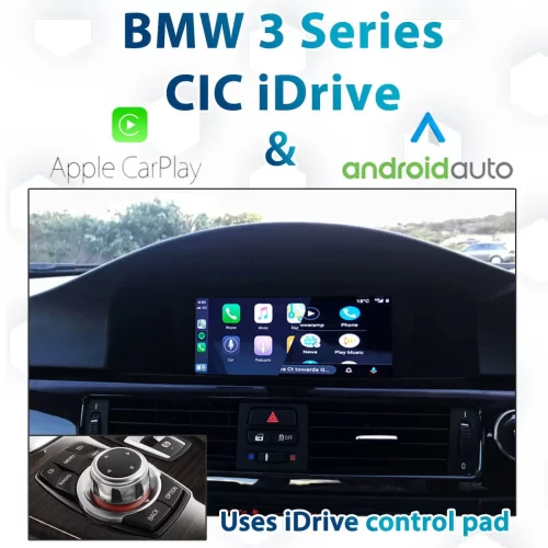BMW E90 3 Series LCI – CIC iDrive Apple CarPlay & Android Auto Integration