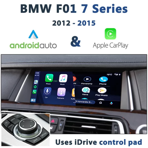 BMW F16 X6 Series – iDrive NBT Apple CarPlay & Android Auto Integration
