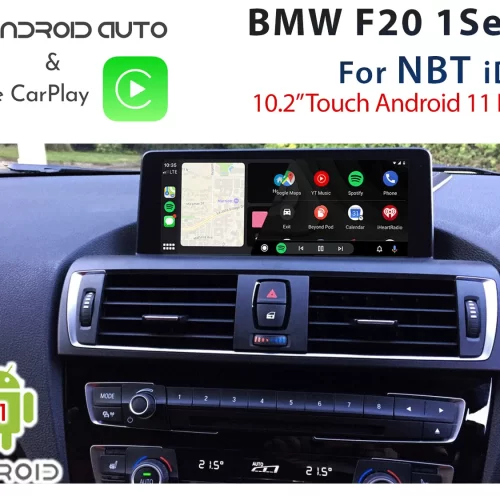 BMW F20 1 Series – 10.2″ Touch Android 11 Display + Apple CarPlay & Android Auto