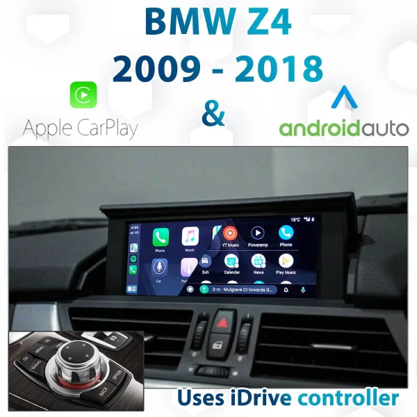 BMW Z4 CIC iDrive – Apple CarPlay & Android Auto Integration