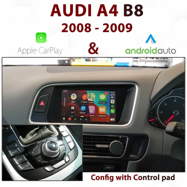 [DIAL] Audi A4 B8 2008 – 2009 2G MMi – MMi controlled Apple CarPlay Integration