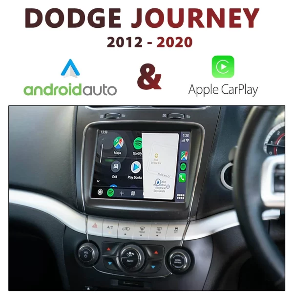 Dodge Journey – UConnect 8.4″ Integrated Android Auto & Apple CarPlay