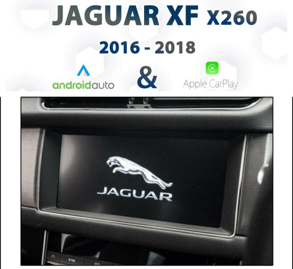 Jaguar XF X260 InControl Pro Apple CarPlay & Android Auto Integration