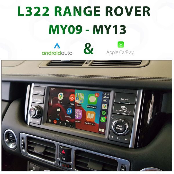 L322 Range Rover [09-13] – Apple CarPlay & Android Auto Integration