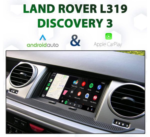 Land Rover Discovery 3 L319 2005-2009 – Apple CarPlay & Android Auto Integration
