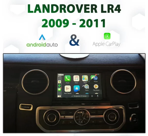 Land Rover Discovery 4 2009-2011 Factory Audio Integrated Android Auto & Apple CarPlay