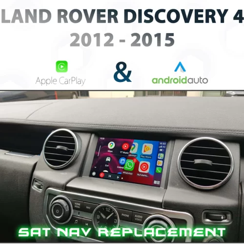 Land Rover Discovery 4 IAM2 2012-2015 – Apple CarPlay & Android Auto Integration