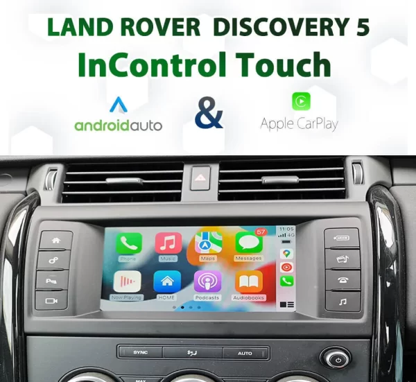 Land Rover Discovery Sports – InControl Touch Integrated Apple CarPlay & Android Auto