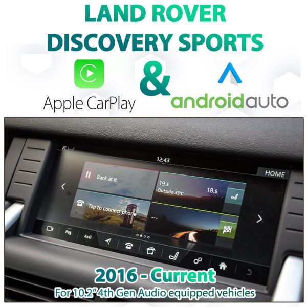 Land Rover Discovery Sports – InControl Touch Pro Integrated Apple CarPlay & Android Auto
