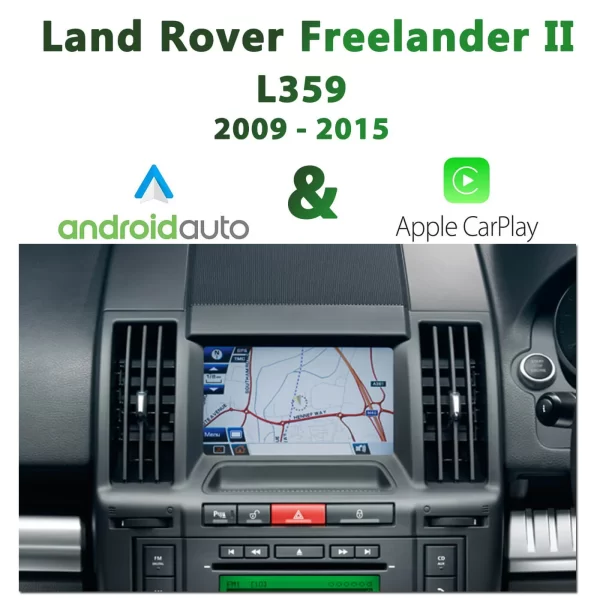 Land Rover Freelander 2 2010-2012 – Apple CarPlay & Android Auto Integration