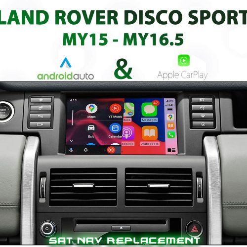 Landrover Discovery Sport MY15-16.5 – Apple CarPlay & Android Auto Integration