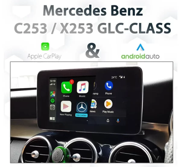 Mercedes Benz GLC-Class – Apple CarPlay & Android Auto Integration