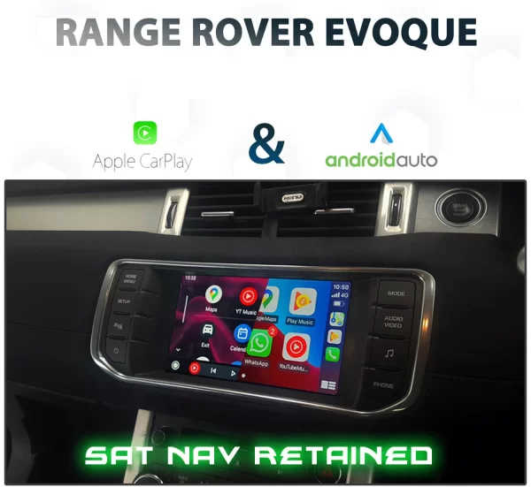 [MY14-15] Range Rover Evoque IAM2 – Apple CarPlay & Android Auto Integration