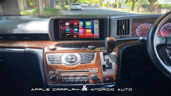 Nissan E51 Elgrand 2007-2010 – Apple CarPlay & Android Auto Integration