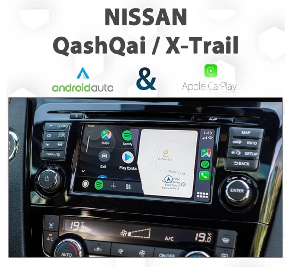 Nissan QashQai/X-Trail – Apple CarPlay Android Auto Integration