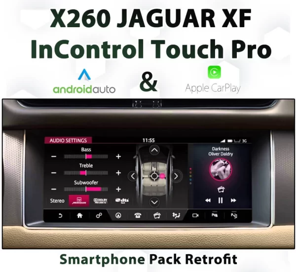 X260 JAGUAR XF Series – OEM Smartphone Pack Retrofit