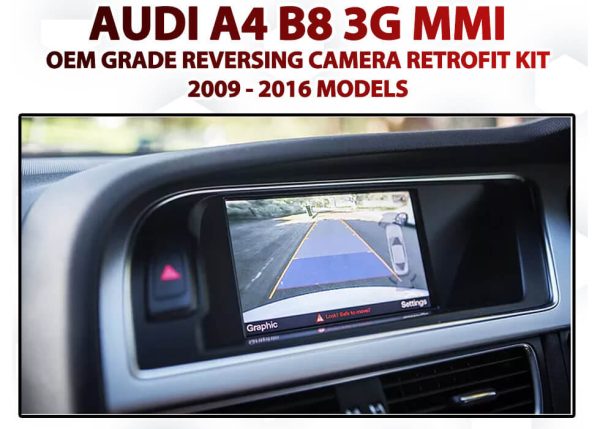[MY09-14] AUDI A4 B8 / 8.5 - Reverse Camera Integration for 3G MMI
